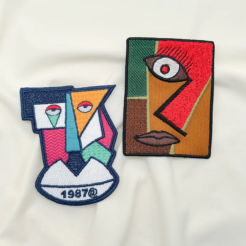 抽象派设计师服装多工艺刺绣标 - 图片 2