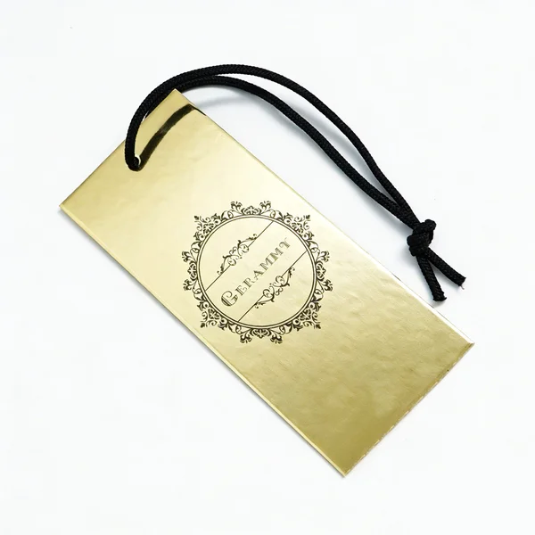 时尚品牌高端金色吊牌 - 图片 3