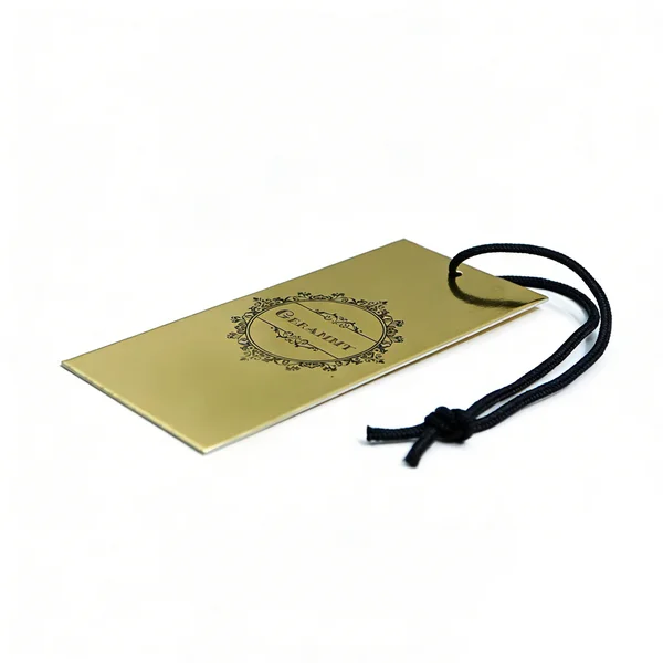 时尚品牌高端金色吊牌 - 图片 4