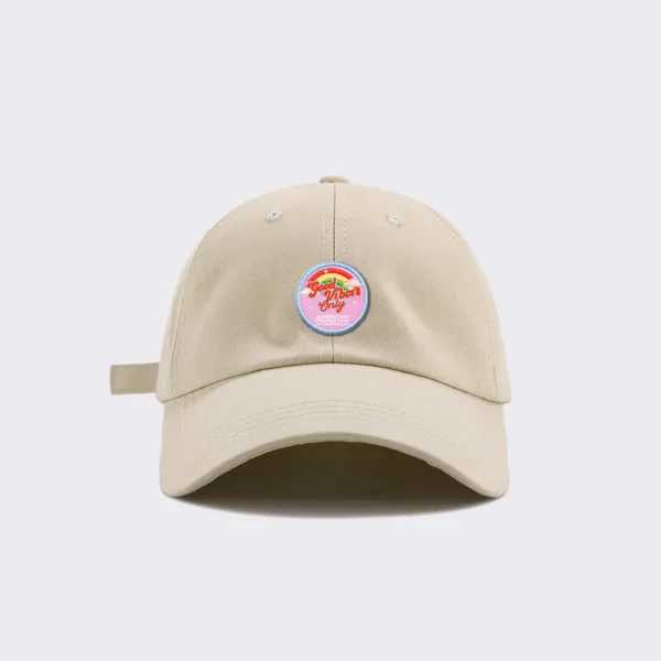 少女风字母刺绣标-帽饰专属百搭款 - 图片 2