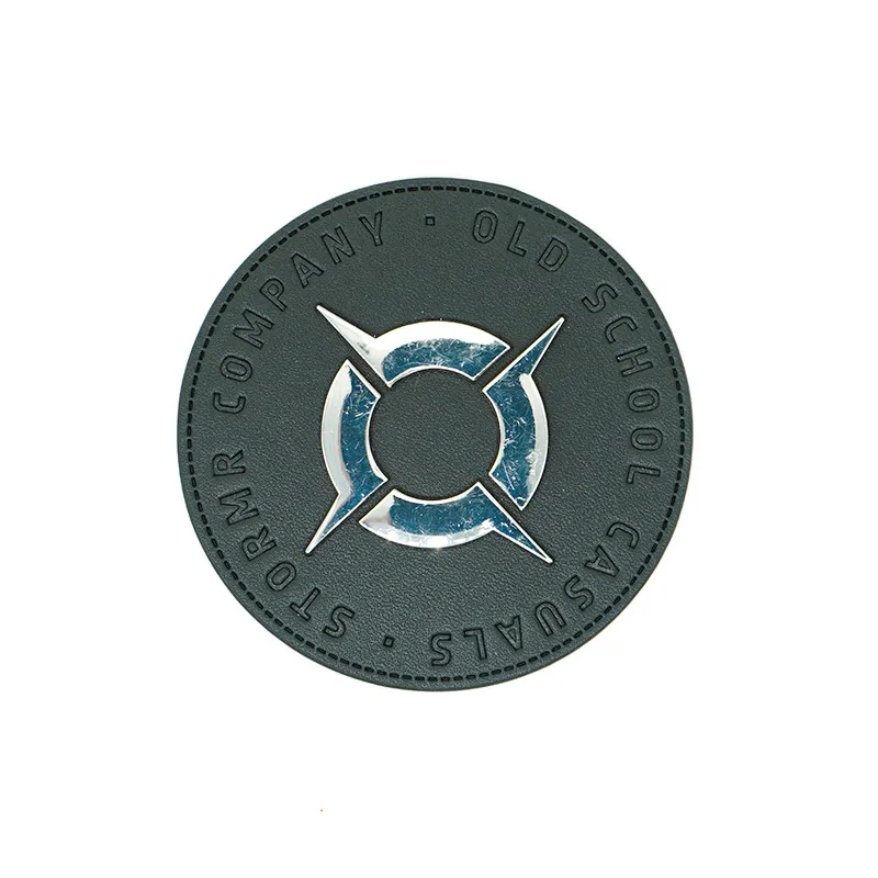 复合材质金属装饰的现代皮革标