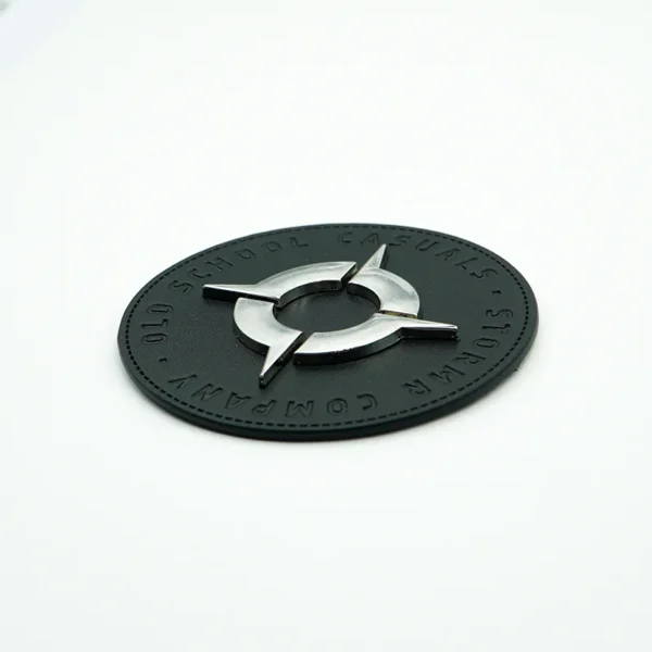 复合材质金属装饰的现代皮革标 - 图片 3