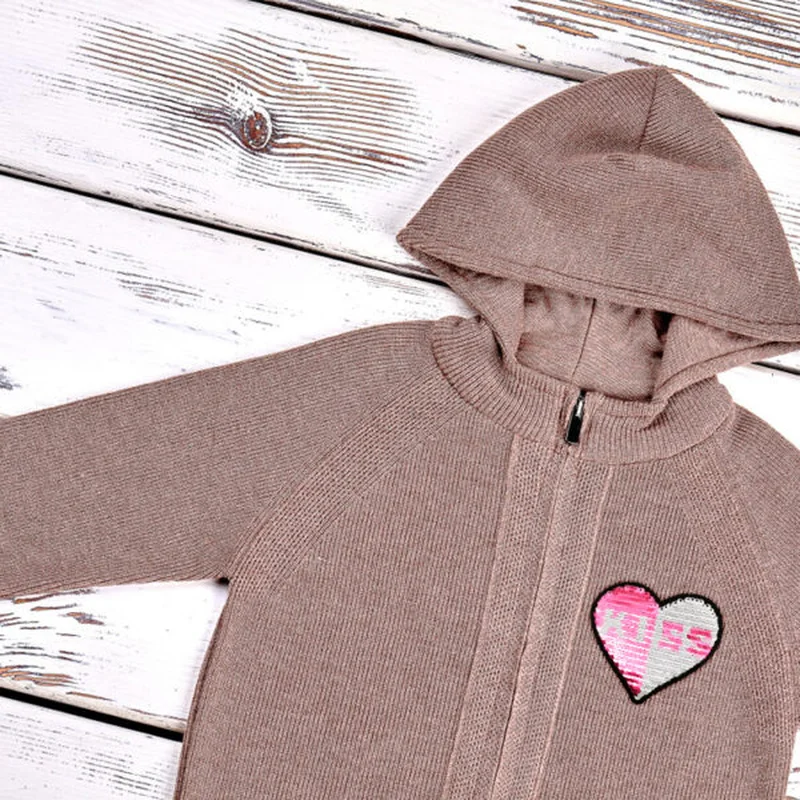 闪耀心形亮片珠片绣标 - 图片 2