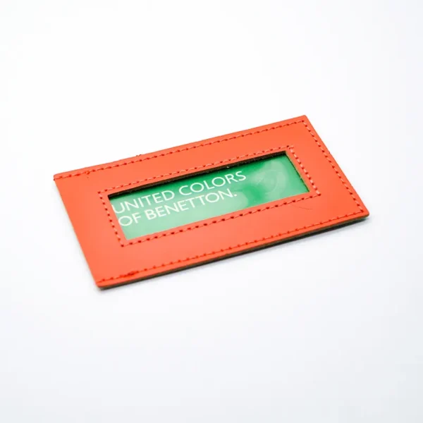 定制皮革吊牌-带透明窗口 - 图片 4