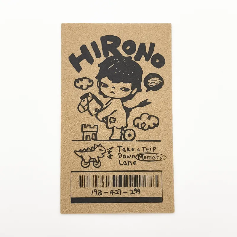 趣味黑色印花黄色皮革标