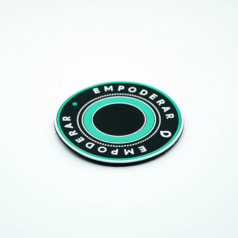 圆形 PVC 魔术贴胶章 —— 西班牙语定制文字款 - 图片 3