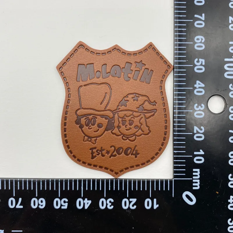 个性化定制形状皮革标 - 图片 5