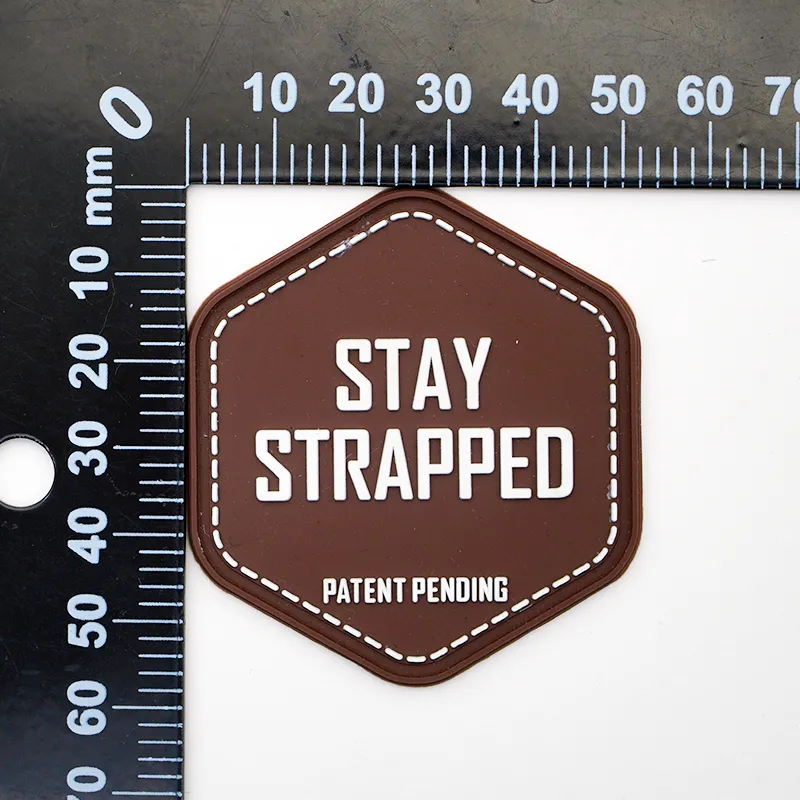 六边形 PVC 标识胶章 - 图片 3