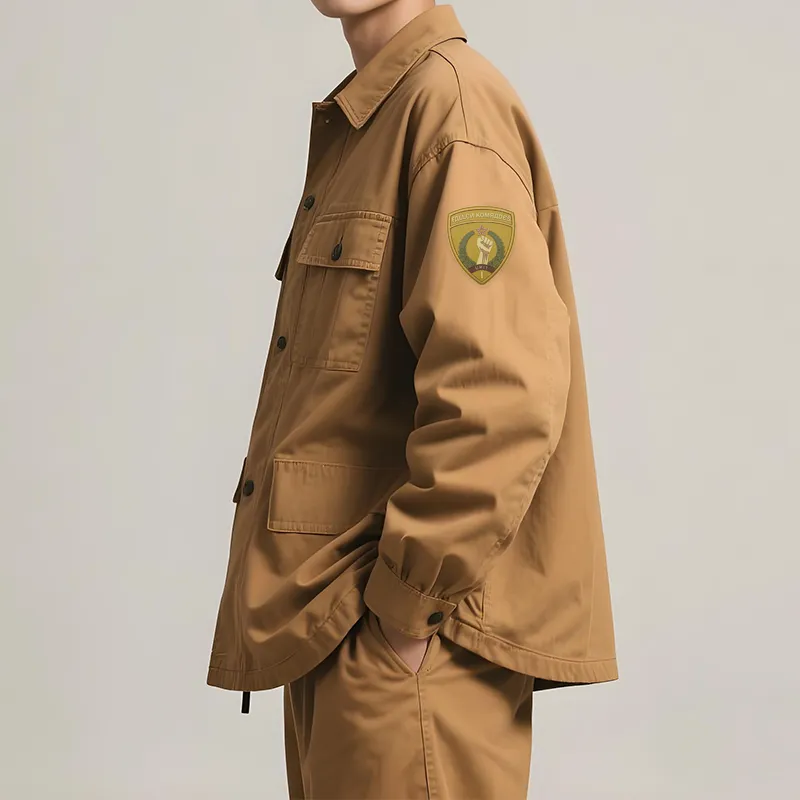 外套专用定制 PVC 胶章 —— 勇气徽章造型 - 图片 4