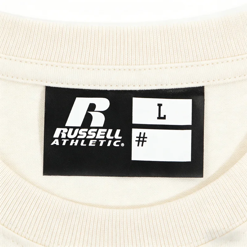 带尺寸和护理信息的丝印织唛颈标 - 图片 6