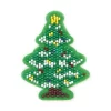 Christmas Bead Embroidery Patch-1