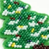 Christmas Bead Embroidery Patch-5